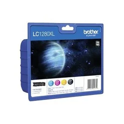 Bläckpatron Brother Valuepack LC1280XLVALBPDR BKCMY