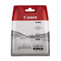 Bläckpatron Canon PGI-520 2-pack 2932B012 Svart