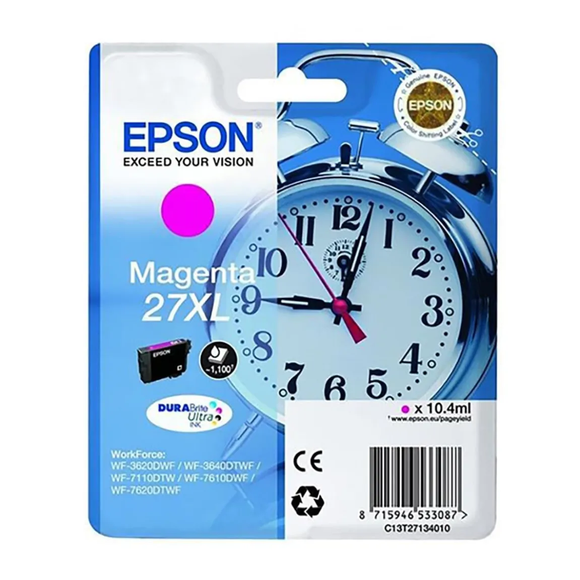 Bläckpatron Epson C13T27134010 Magenta