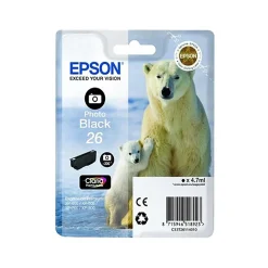 Bläckpatron Epson C13T26114010 Svart
