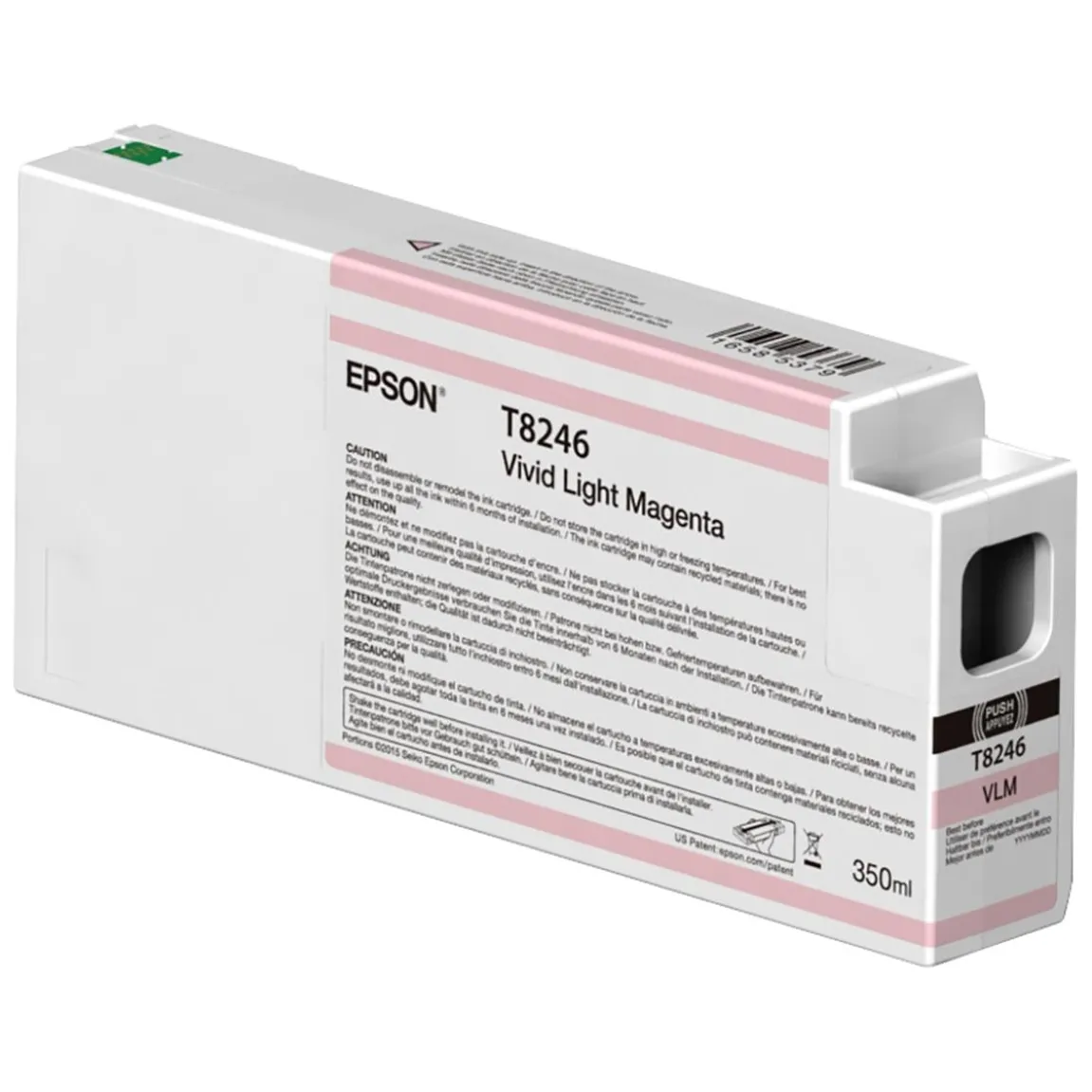 Bläckpatron Epson T8246 350ml Ljus Magenta