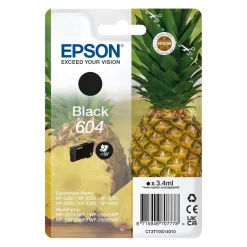 Bläckpatron Epson T604 Svart 3,4ml