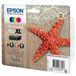 Bläckpatron Epson T03U 603XL 4-färg