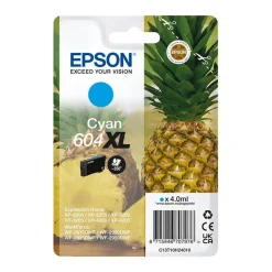 Bläckpatron Epson T604XL C13T10H24010 Cyan