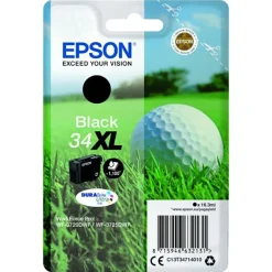 Bläckpatron Epson 34XL C13T34714010 Svart