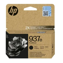 Bläckpatron HP 937e EvoMore XL 2500 Sidor 4S6W9NE#CE1 Svart