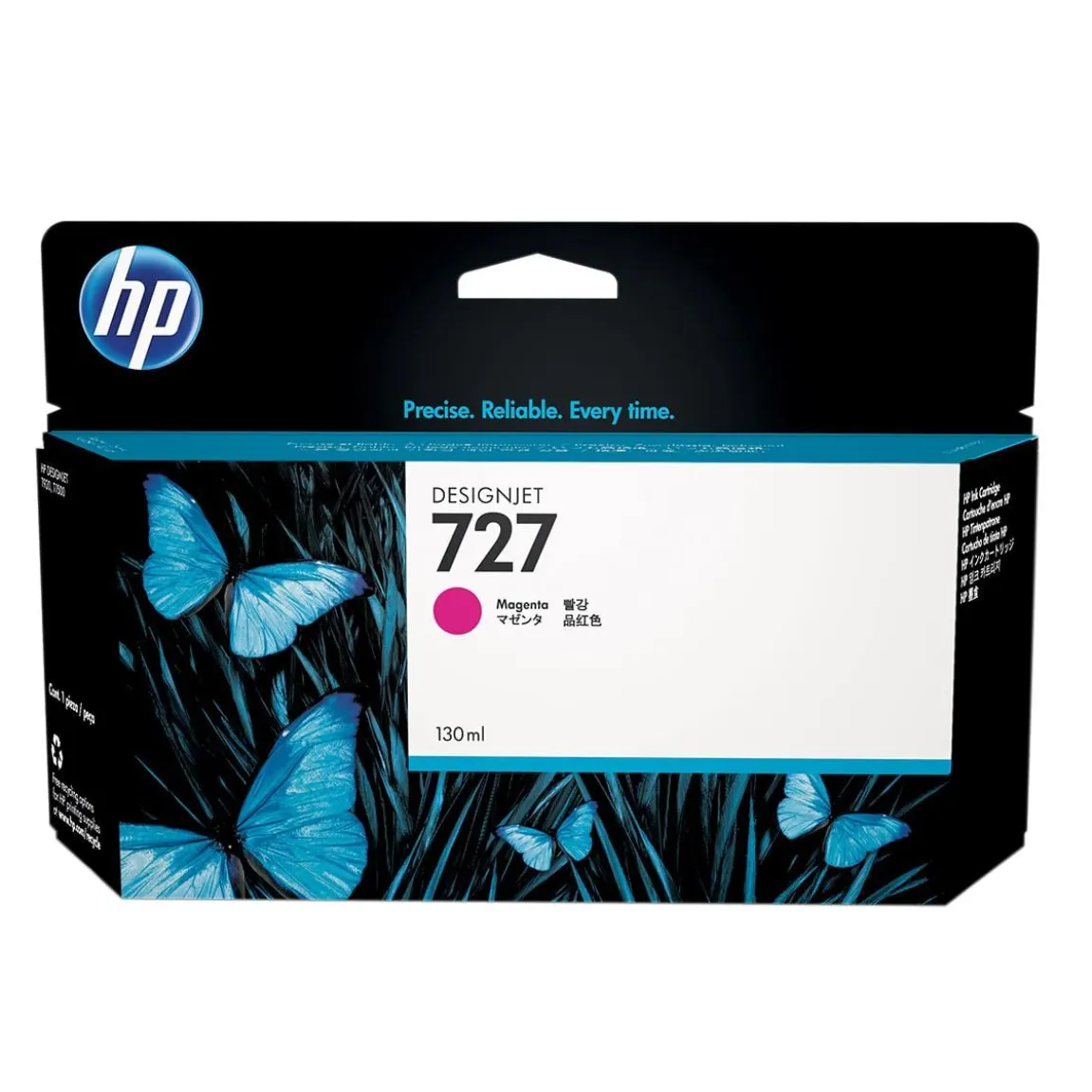Bläckpatron HP 727 130ml B3P20A Magenta
