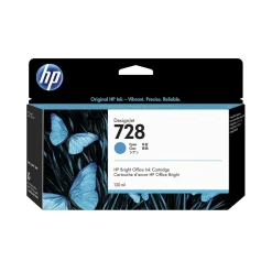 Bläckpatron HP 728 130ml Cyan