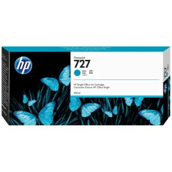 Bläckpatron HP 727 300ml Cyan