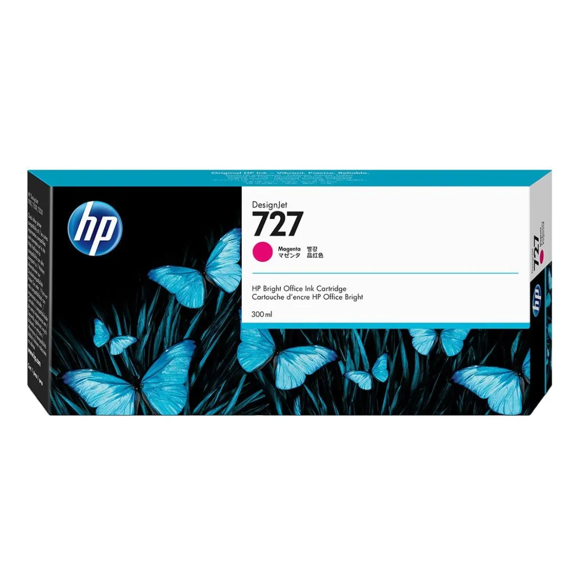 Bläckpatron HP 727 300ml Magenta