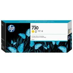Bläckpatron HP 730 300ml P2V70A Gul