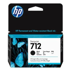 Bläckpatron HP 712 38ml Svart