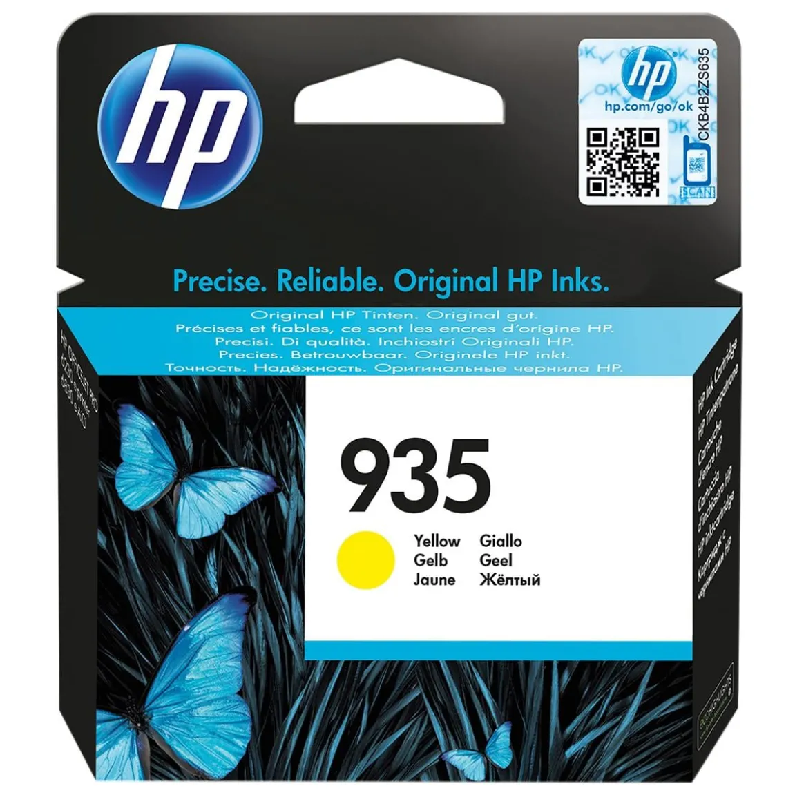 Bläckpatron HP No935 C2P22AE Gul