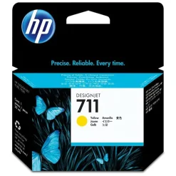 Bläckpatron HP No711 29ml CZ132A Gul