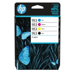 Bläckpatron HP No 953 1 x 900 sid 3 x 630 sid 6ZC69AE CMYK