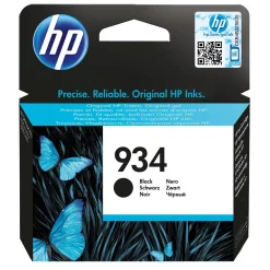 Bläckpatron HP 934 400 Sidor C2P19AE Svart