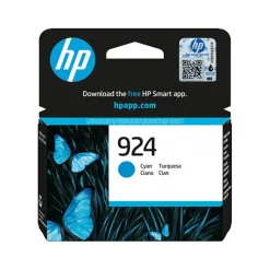 Bläckpatron HP 924 400 Sidor 4K0U3NE Cyan