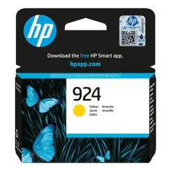 Bläckpatron HP 924 400 Sidor 4K0U5NE Gul