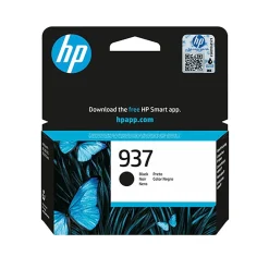 Bläckpatron HP 937 1450 Sidor 4S6W5NE#CE1 Svart