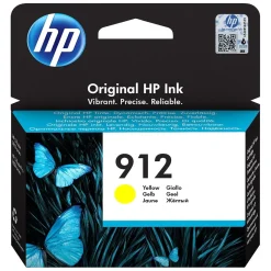 Bläckpatron HP 912 315 Sidor 3YL79AE Gul