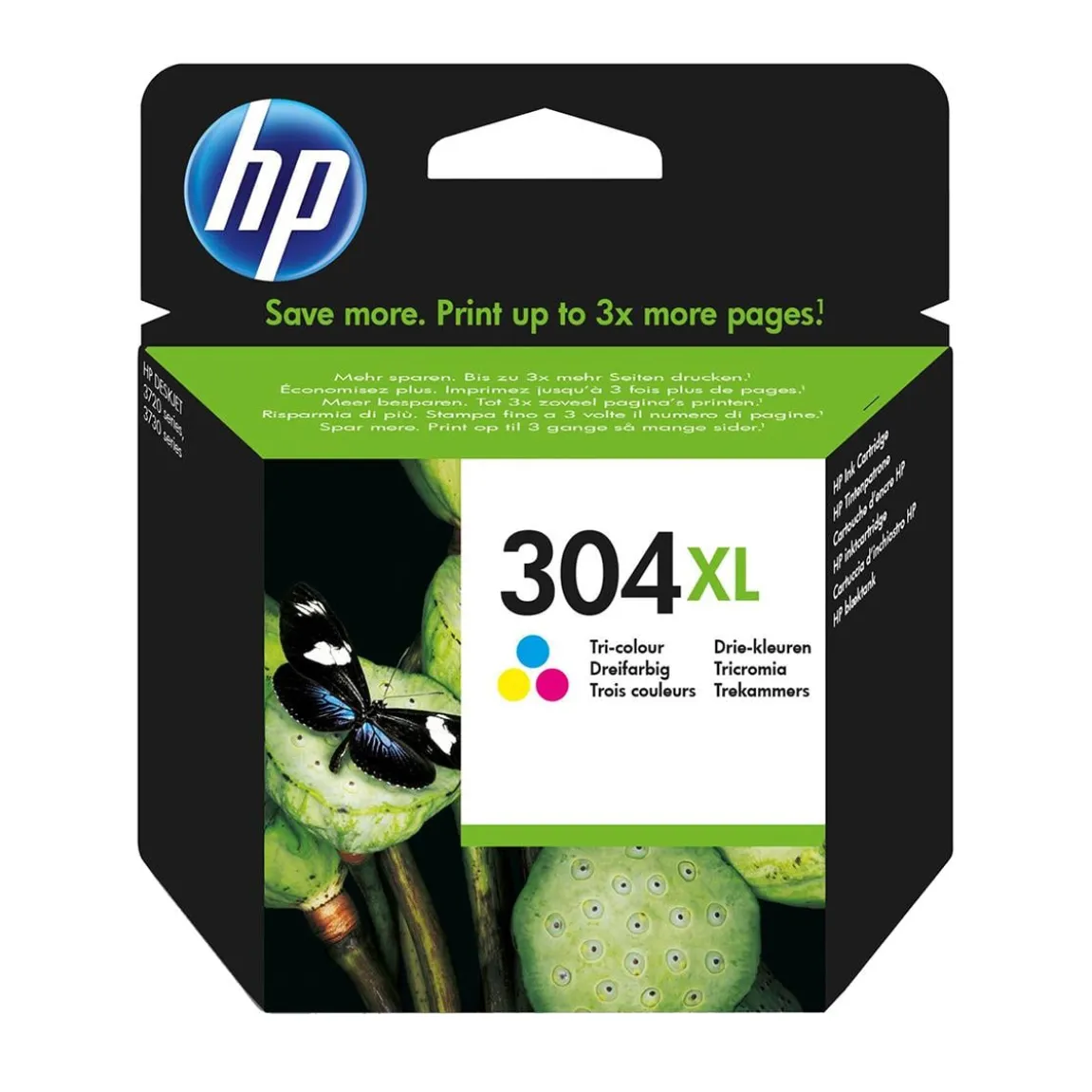Bläckpatron HP 304XL 3-färg