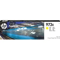 Bläckpatron HP 973X 7000 Sidor F6T83AE Gul