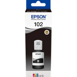 Bläckrefill Epson T102 7500 Sidor C13T03R140 Svart