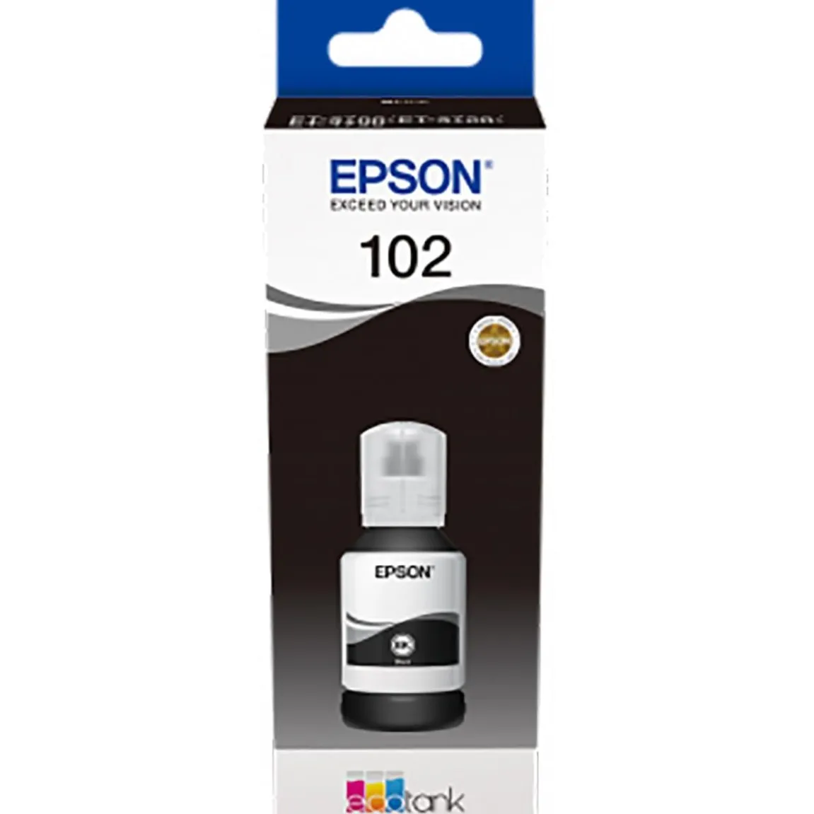 Bläckrefill Epson T102 7500 Sidor C13T03R140 Svart