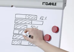 Blädderblocksställ Dahle Team Magnetisk På Hjul 2 Armar