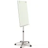 Blädderblocksställ glas Nobo magnetisk vit 70x100cm