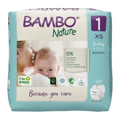Blöja Bambo Nature storlek 1 2-4 kg