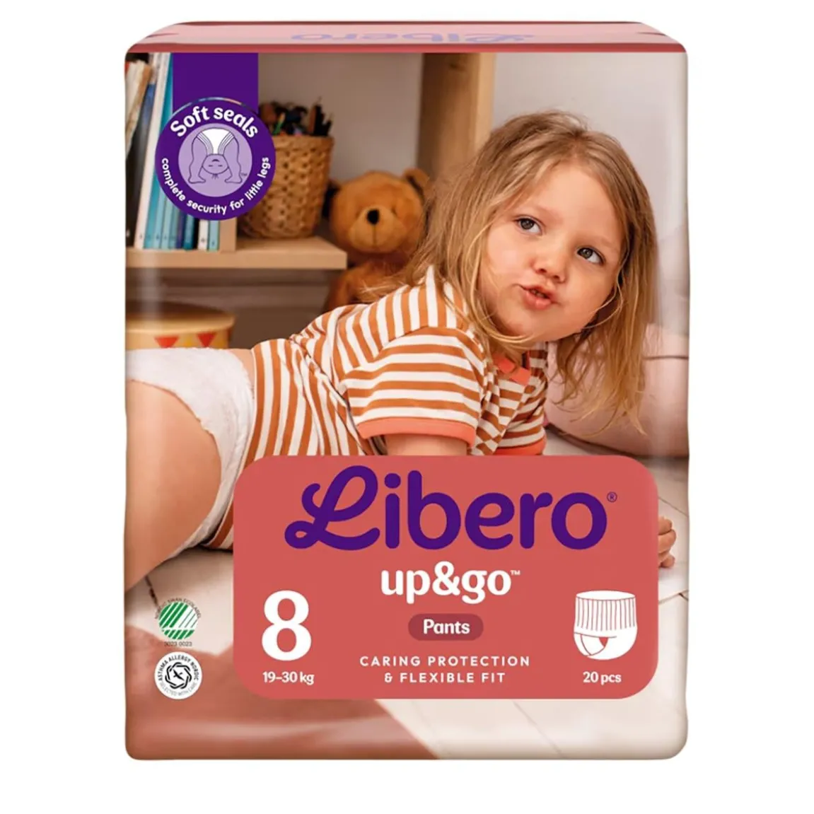 Blöja Libero Up&Go Stl 8 19-30kg