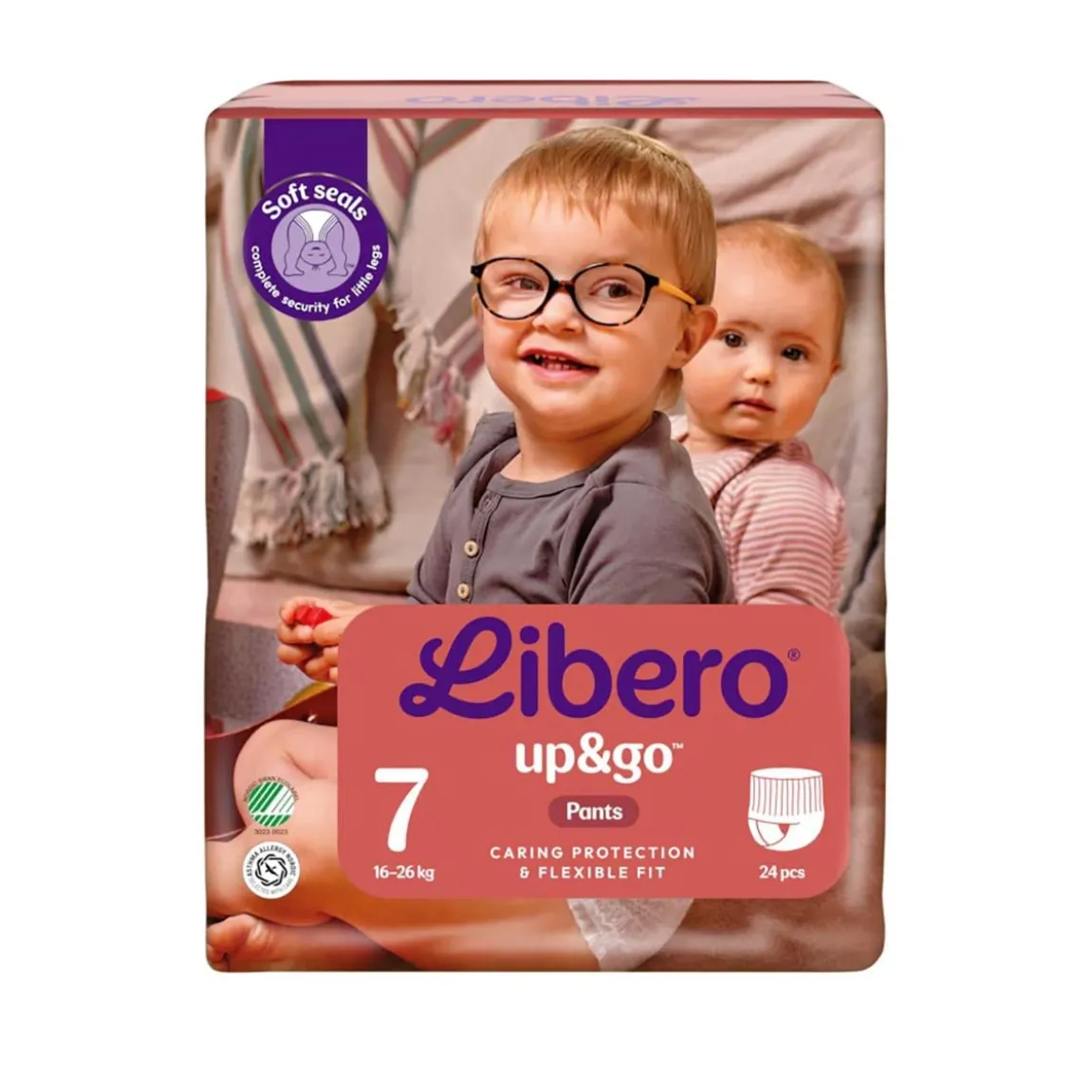 Blöja Libero Up&Go Stl 7 16-26kg
