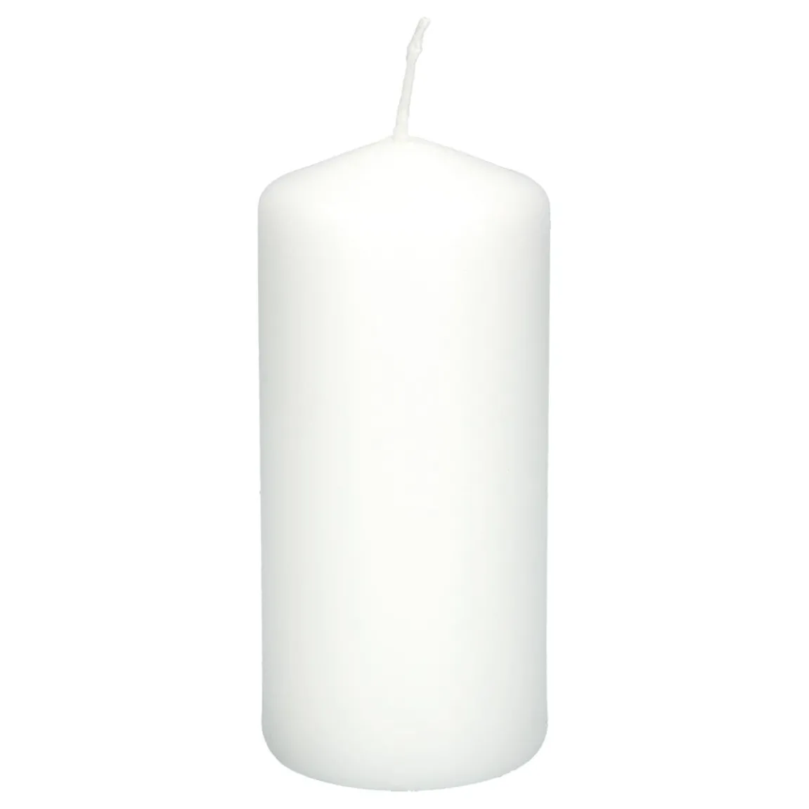 Blockljus Anton Paraffin 30h Vit 6x13,5cm