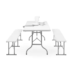 Bänk Hendi Fällbar 1830x300x(H)430mm