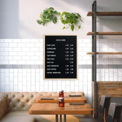 Bokstavstavla Securit Med Bokstäver, Siffror, Ikoner 60x80cm