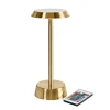 Bordslampa LED Duni Nour Mässing