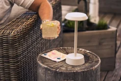 Bordslampa LED Duni Nour Sand
