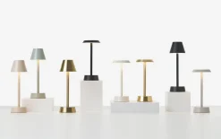 Bordslampa LED Duni Zelda Grafit