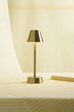 Bordslampa LED Duni Zelda Mässing