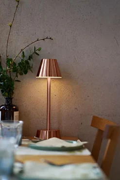 Bordslampa LED Duni Zelda Rose Gold