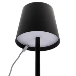 Bordslampa LED Securit Feline Svart