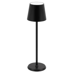 Bordslampa LED Securit Feline Svart
