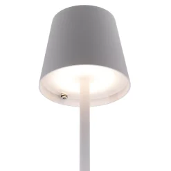 Bordslampa LED Securit Feline Vit