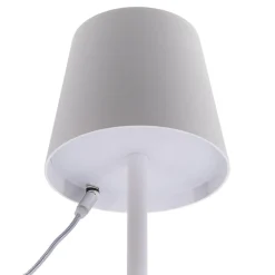 Bordslampa LED Securit Feline Vit