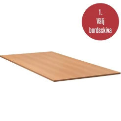 Bordsskiva Lanab Laminat Bok 1600x800mm