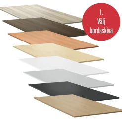 Bordsskiva Lanab Laminat Bok 1200x800mm
