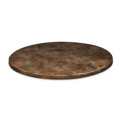 Bordsskiva Werzalit Rustbrown Ø60cm
