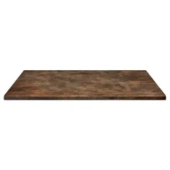 Bordsskiva Werzalit Rustbrown 110x70cm