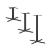Bordsstativ Ferrea Fot X76 Svart Höjd 48cm